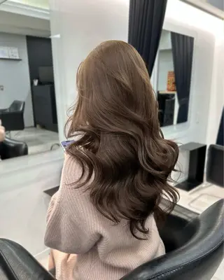 ロング カラー INTRO.by Fi-Ne所属・韓国ヘア 店長NEGIのヘアスタイル