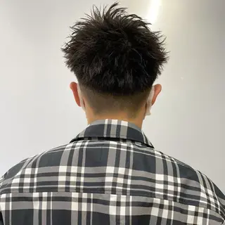 メンズ キタダ ヒロキのヘアスタイル