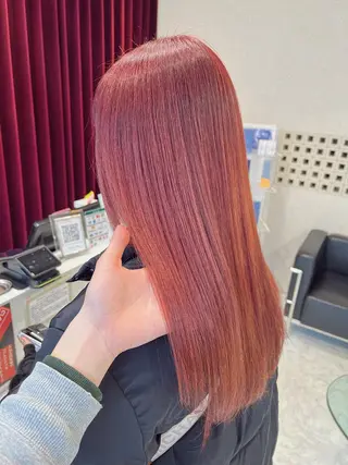 ロング カラー パーマ/レイヤー /店長/YURAのヘアスタイル