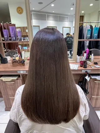 ロング カラー 内匠 愛美のヘアスタイル
