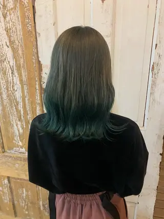 ミディアム カラー kimika🥑 メンズ/髪質改善のヘアスタイル