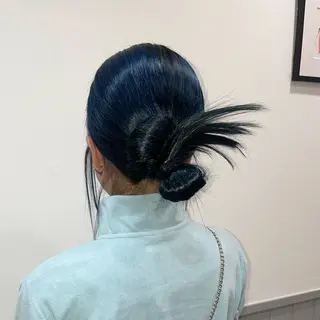 セミロング LA PENSEE BRUN所属・大久保 桃夏のヘアスタイル