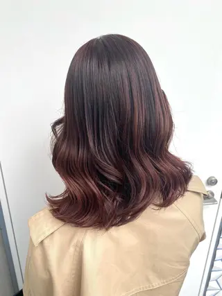 ミディアム カラー 🖤KURUMI🖤 潤艶・髪質改善のヘアスタイル