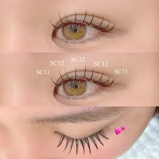 マツエク・マツパ BOGL TSUKIDAのマツエク・マツパデザイン