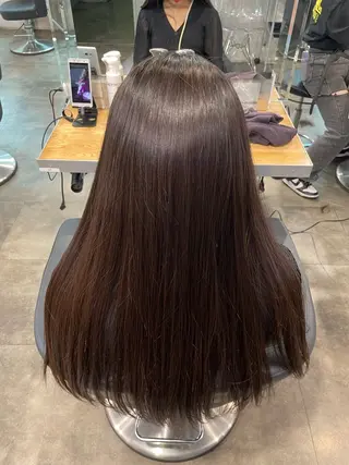 ロング 🤍ベージュ/透明感 韓国ヘア/まりん🤍のヘアスタイル