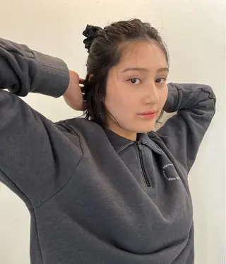 NOUN所属・eri kinjoのヘアスタイル