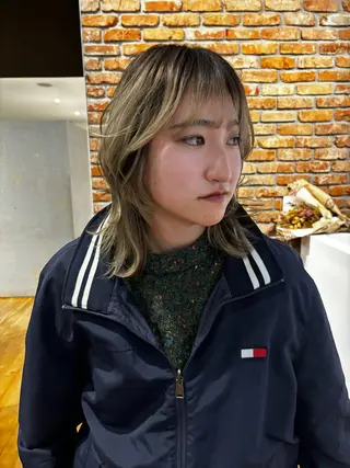ミディアム 夏海 大宮美容室のヘアスタイル