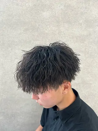 パーマ メンズ イケメン製造機 🔥上原沙羅🔥のヘアスタイル