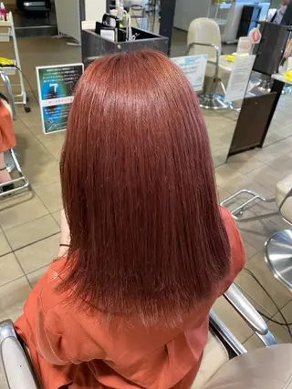 ミディアム カラー brace今里店店長 加井直樹のヘアスタイル