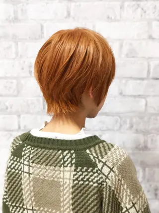 ショート カラー ヘアアレンジ 秋山 幸太のヘアスタイル