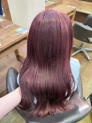 ロング ハイトーン×艶カラー 🤍MIZUKIのヘアスタイル