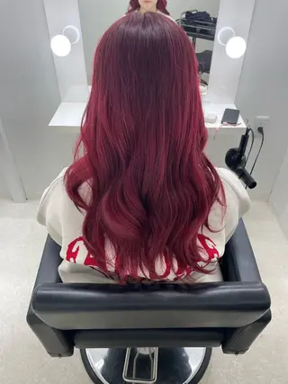 ロング カラー 《Zina札幌大通》 Hinanoのヘアスタイル