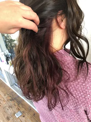 セミロング nagisa /縮毛矯正のヘアスタイル