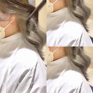 ロング カラー 👑松山ストレート/ メンズヘア/龍仁👑のヘアスタイル