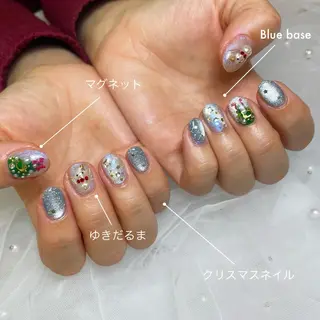 ネイル S LOUNGE NAIL所属・パーツたくさん🍓 SUMIのネイルデザイン