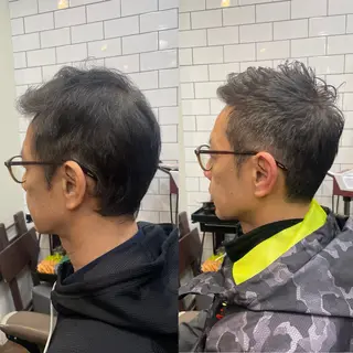 ショート メンズ トレサンパ所属・💈トレサンパ 💈金山駅✂︎愛実のヘアスタイル