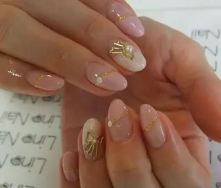 ショート ミディアム セミロング カラー ネイル まつエク Lino Nail(リノネイル)所属・Lino Nail sekitomiのネイルデザイン