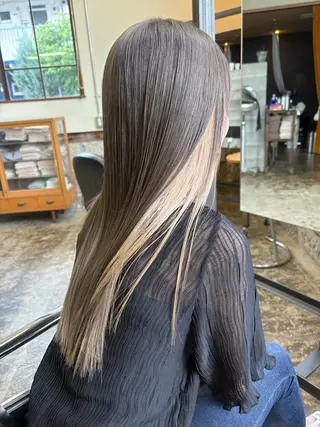 ロング nico所属・《nico》 髙橋秋花🖤🧡のヘアスタイル