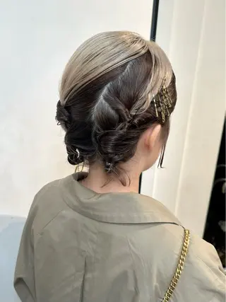 ショート ヘアアレンジ レイヤーカット/艶髪 ✨💭KIRARIのヘアスタイル