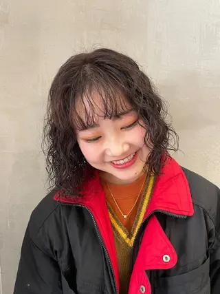 ミディアム カラー ❤️ボブ/髪質改善 タッセルボブ/ユウキのヘアスタイル