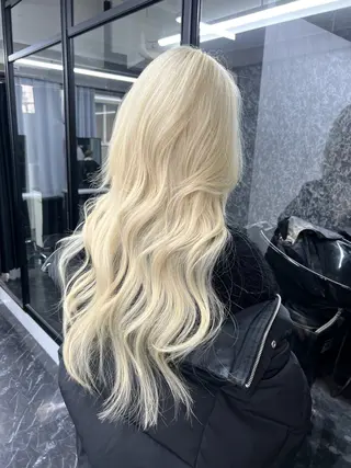 ロング カラー 梅田/韓国ヘア/ エクステ🤖ヒナのヘアスタイル