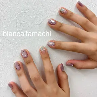 ネイル sae ＊ パラジェル/田町のネイルデザイン