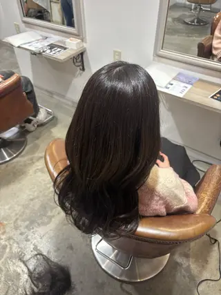 ロング タケムラ アオバのヘアスタイル