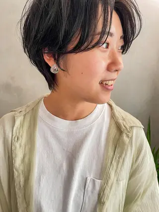 ショート カラー ハイトーンカラー RYUのヘアスタイル