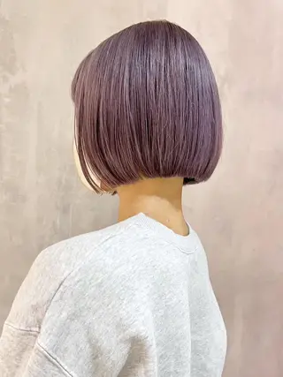 カラー ショート ITbyALBUM 下北沢店のヘアスタイル