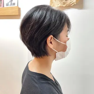 ショート 鈴木 美穂のヘアスタイル