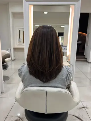 ロング 【似合わせカット】 中島雄飛のヘアスタイル