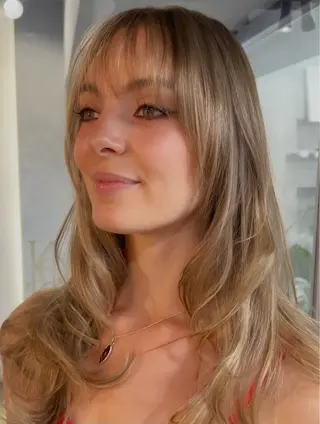 ロング カラー 海外風レイヤー💋 sanaのヘアスタイル