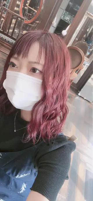 カラー 遊人所属・濱口 健二のヘアスタイル