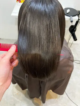 セミロング カラー 【髪質改善】全席個室 Zina北千住　高澤のヘアスタイル