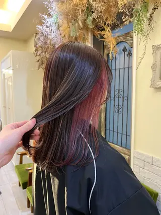 カラー 池谷 茉耶のヘアスタイル