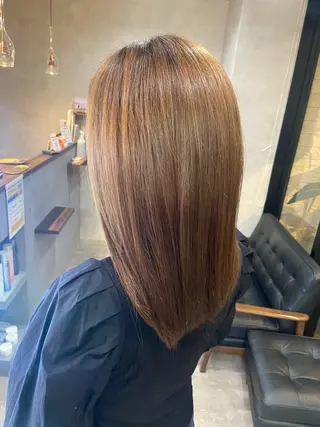 ミディアム RIENS xrea一樹のヘアスタイル