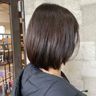 ミディアム 村上 遥香 店長スタイリストのヘアスタイル
