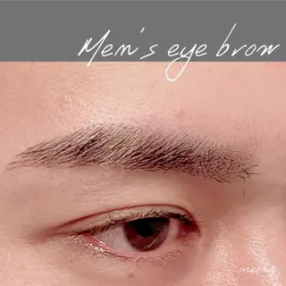 メンズ まつげパーマ/眉毛 ［ALBA］のマツエク・マツパデザイン