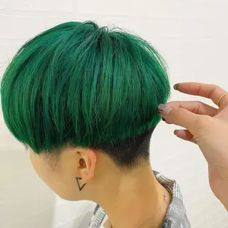 ショート カラー .. meiのヘアスタイル