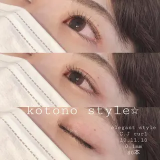 マツエク・マツパ Neo店長🌿 KOTONO🌿のマツエク・マツパデザイン