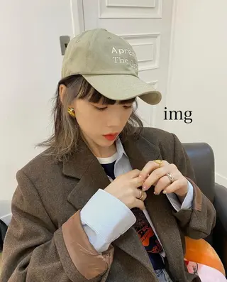 ミディアム カラー C-LOOP UNITED ATELIER所属・阿南 結実のヘアスタイル