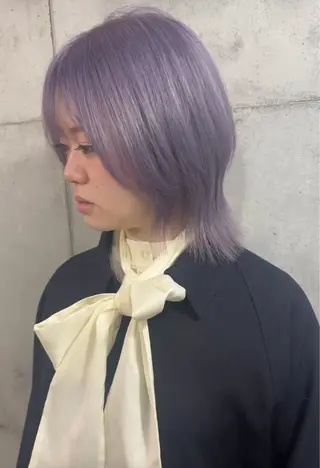 ショート カラー CALAMARI所属・【渋谷で人気】艶髪× 髪質改善/ツヤカラーのヘアスタイル