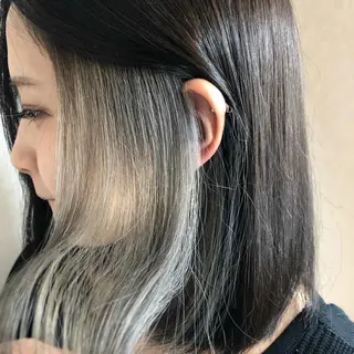 ミディアム カラー ムトウセイマ/艶髪 /艶ケアWブリーチのヘアスタイル