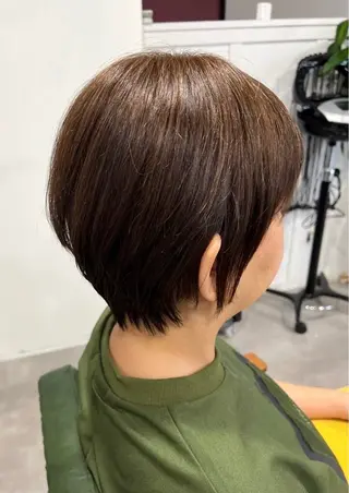 カラー 平尾/艶カラー/ アッシュ系/中川誠大のヘアスタイル