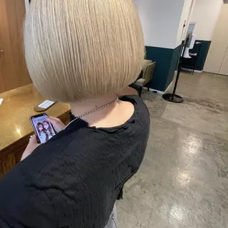 ショート カラー 【sim】 mizuのヘアスタイル