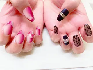 セミロング ビアンカ金町店 中島　せり菜のネイルデザイン