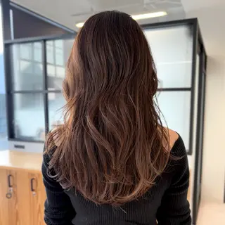 ロング カラー DX SHARE SALON所属・matka白髪ぼかし 大人ヘア/KEIKOのヘアスタイル