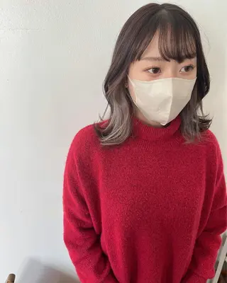 セミロング bijou chiharuのヘアスタイル