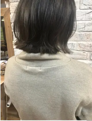 ショート カラー ボブ/ミニボブ/ 立河今日子のヘアスタイル