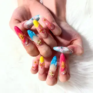 ロング mao .のネイルデザイン